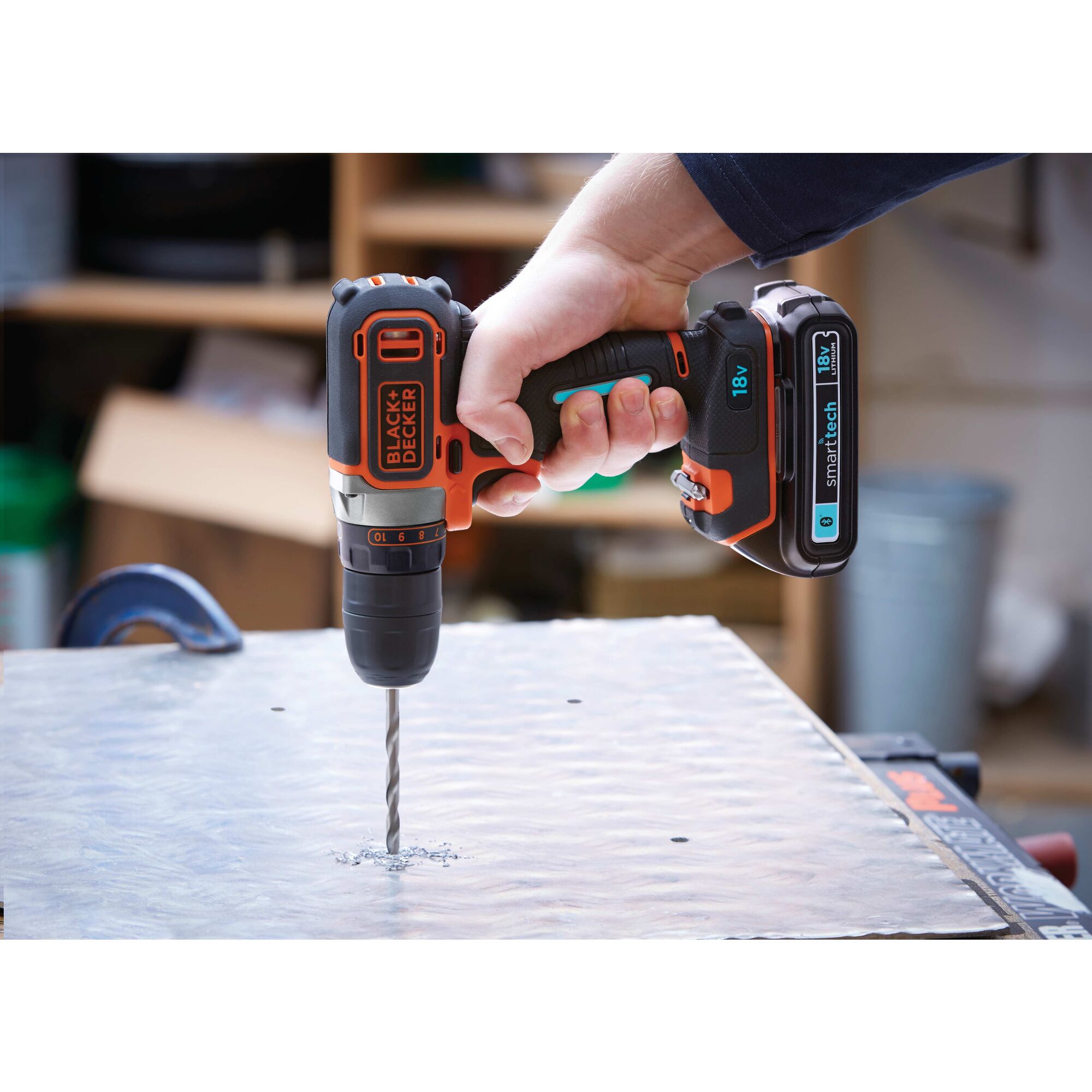 Black and decker 18v lithium outlet drill